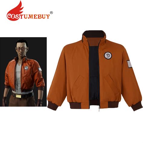 kim kitsuragi cosplay|Disco Elysium Cosplay Costume Bomber Jacket Orange Kim .